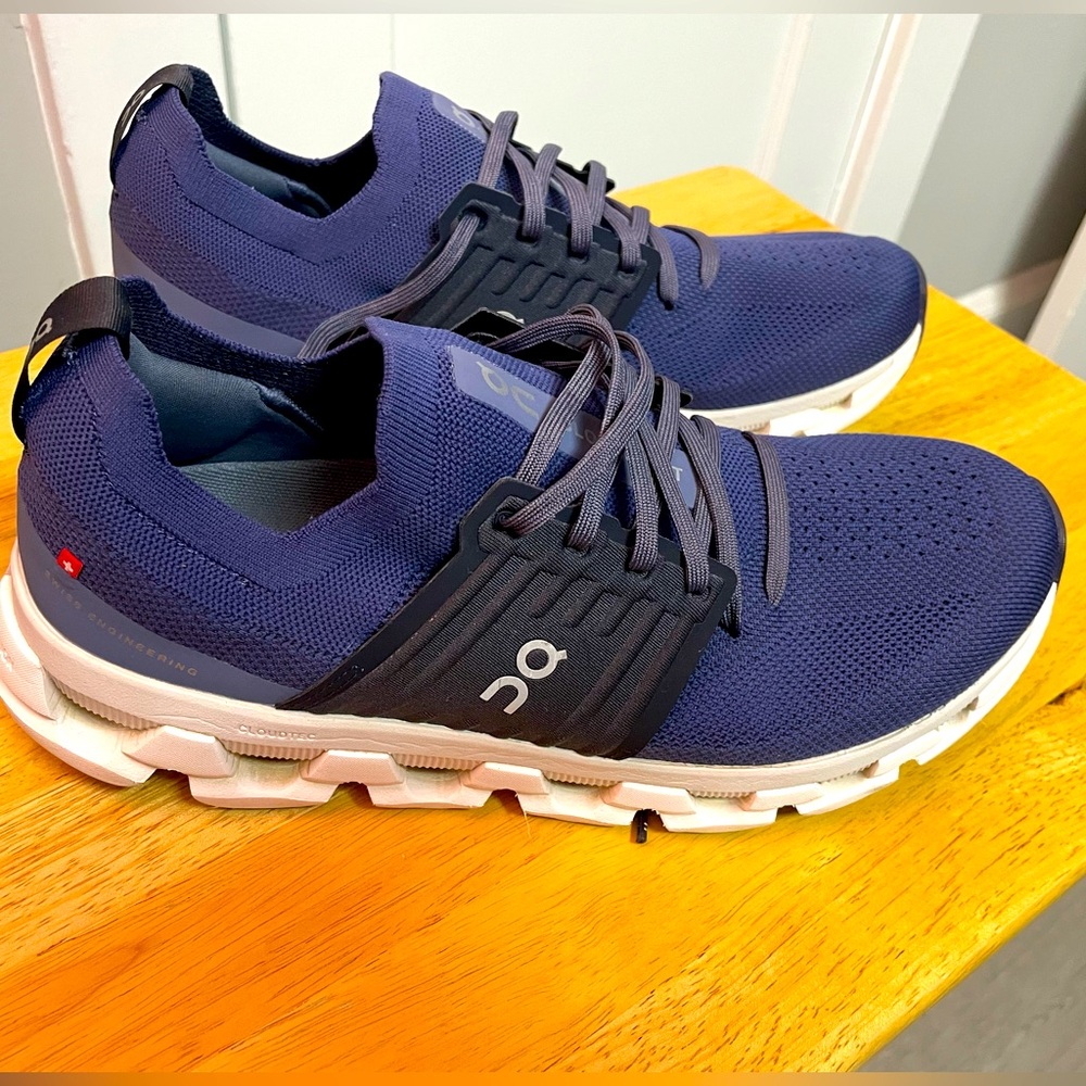 Men’s On Cloudswift 3 Running Shoe - Denim/Midnight 10